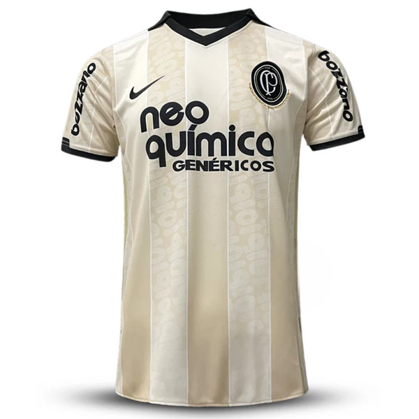 Camisa Corinthians Centenário Retrô - Bege