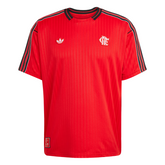 Camisa Flamengo Terrace Icons Unissex 2025 - Vemelha