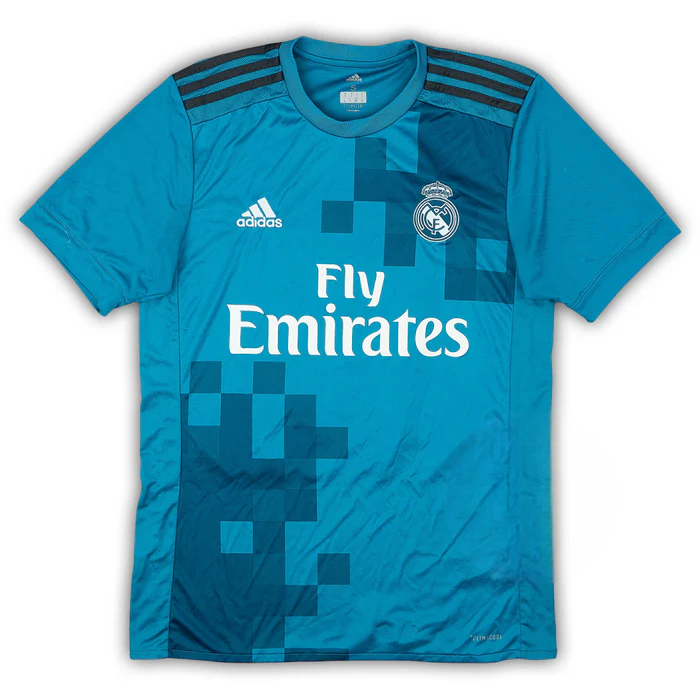 Camisa Real Madrid III 2017/2018 Adidas - Retrô