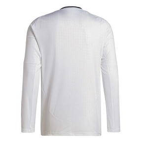Camisa Real Madrid I Manga Longa 24/25 Torcedor Adidas - Branca