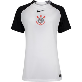 Camisa Corinthians Feminina I 25/26 - Torcedor - Branca