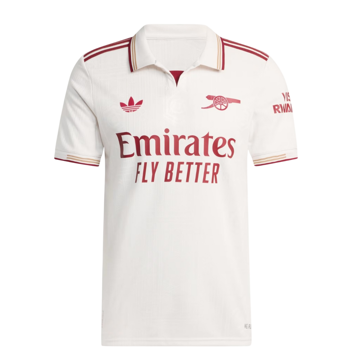 Camisa Arsenal II 25/26 Torcedor Adidas masculina - Off White [PRÉ-VENDA]