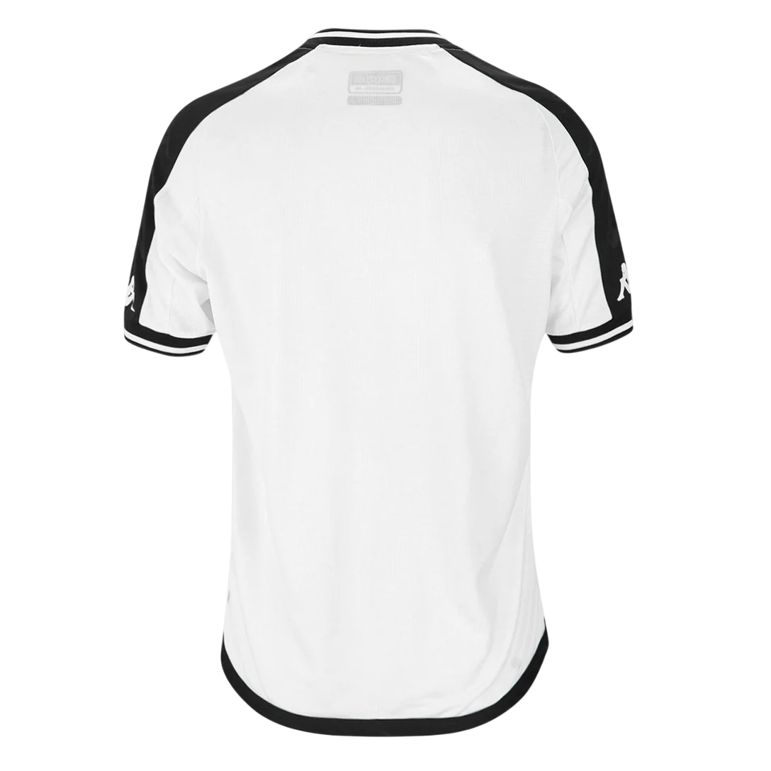 Camisa Vasco Feminina II 24/25 - Branca e Preta