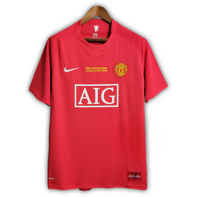 Camisa Manchester United I 2007/2008 - Vermelha