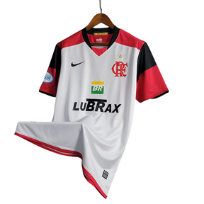 Camisa Flamengo II 2008/2009 Retrô - Branca e Vermelha