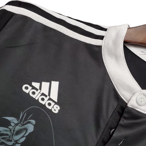 Camisa Real Madrid III 2014/2015 Manga Longa - Retrô - Preto