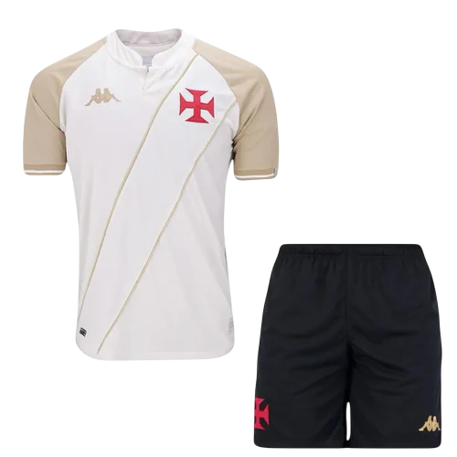 Kit Infantil Vasco III 24/25 - Kappa - Dourada