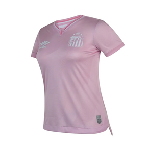 Camisa Santos Feminina Outubro Rosa 24/25 - Rosa