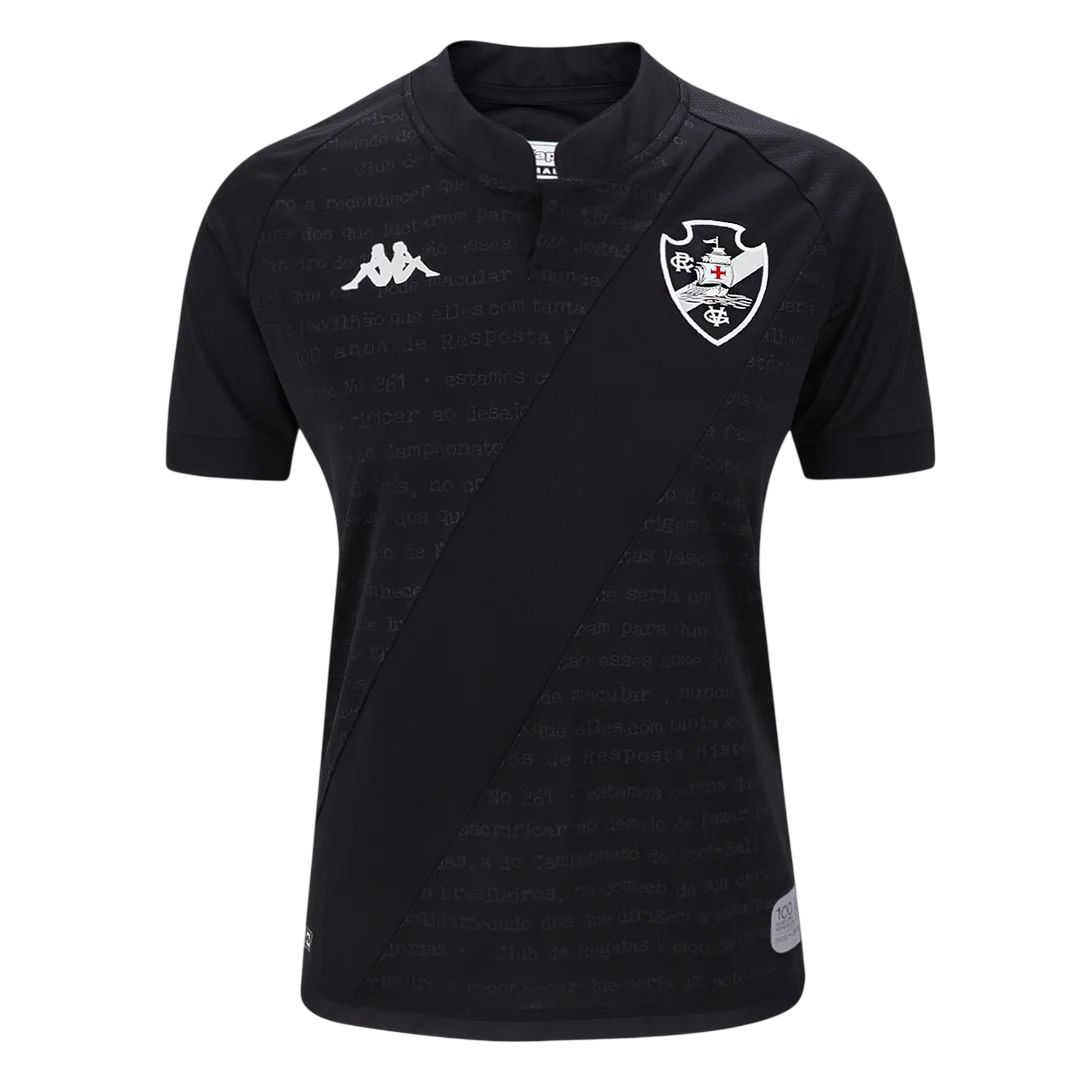 Camisa Vasco Feminina Goleiro III 24/25 - Preta