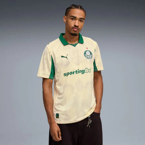 Camisa Palmeiras Mundial de Clubes 25/26 - Torcedor Puma - Bege